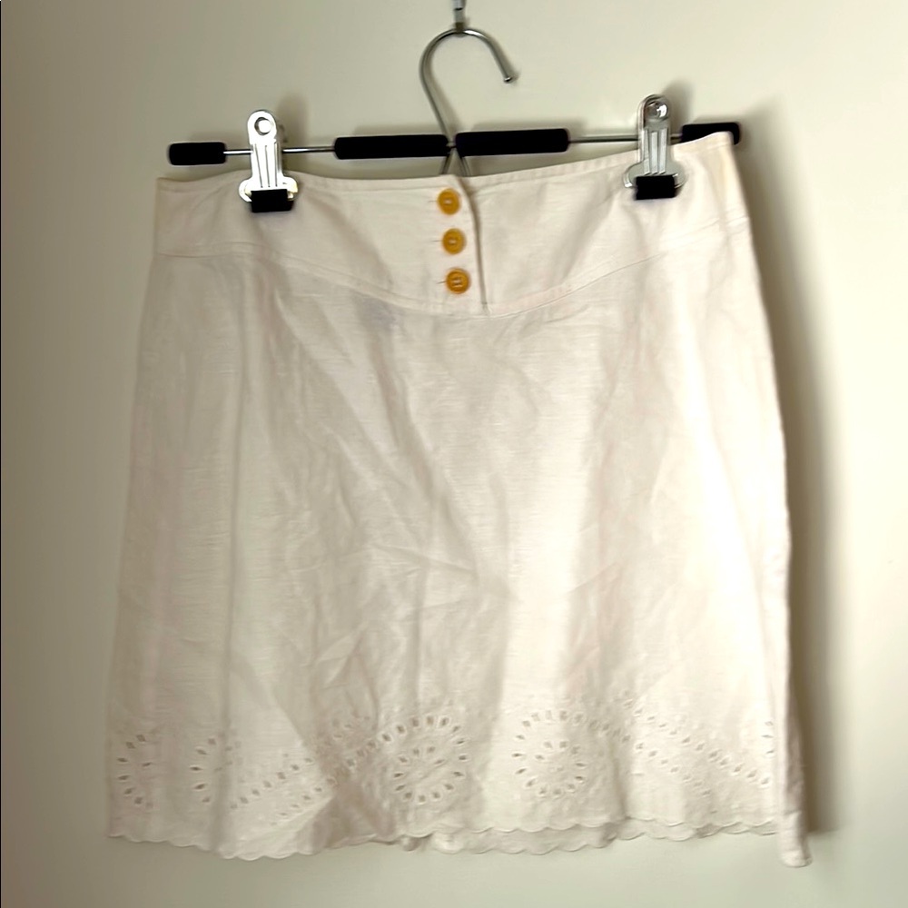 Vintage DKNY Broderie Anglaise skirt